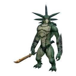 Harit Lizardman Grunt